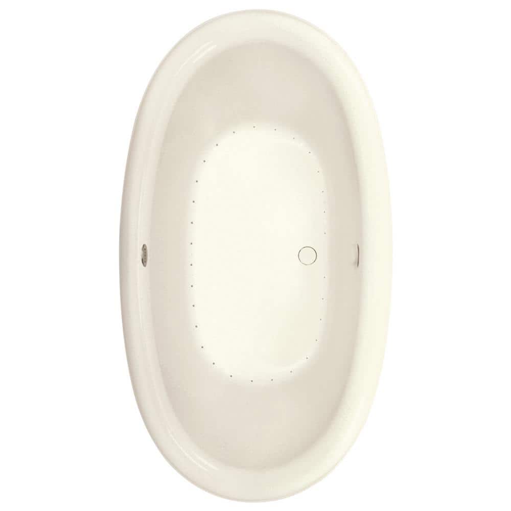 Aquatic Serenity 72 in. 40 in. Acrylic Reversible Drain Air Bath Flatbottom Freestanding Bathtub (2)