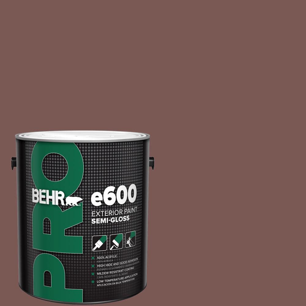 BEHR PRO 1 gal. #700B-6 Sequoia Dusk Semi-Gloss Exterior Paint