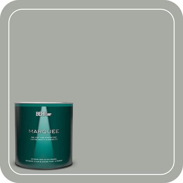 BEHR PREMIUM PLUS #ECC-35-1 Silver Clouds Enamel Low Odor & Primer (4)