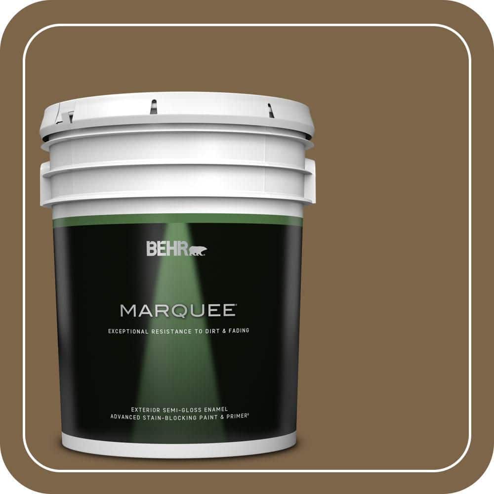 BEHR MARQUEE 5 gal. #PPU4-19 Arts and Crafts Semi-Gloss Enamel Exterior Paint & Primer