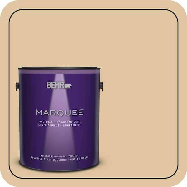 BEHR PREMIUM PLUS #320E-3 Riviera Sand Flat Low Odor & Primer (2)