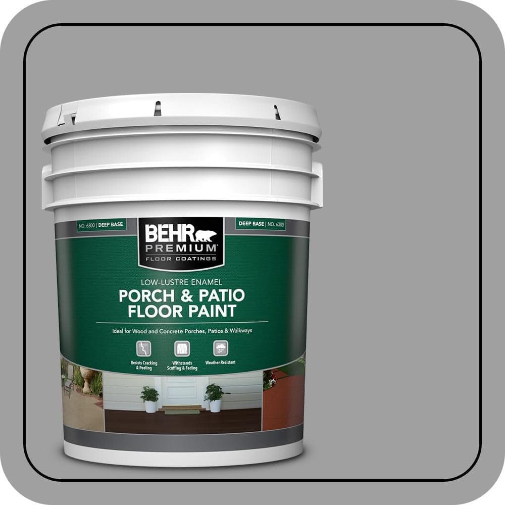 BEHR PREMIUM #PPU26-06 Textured Low-Lustre Enamel Interior/Exterior Porch and Patio Anti-Slip Floor Paint (1)