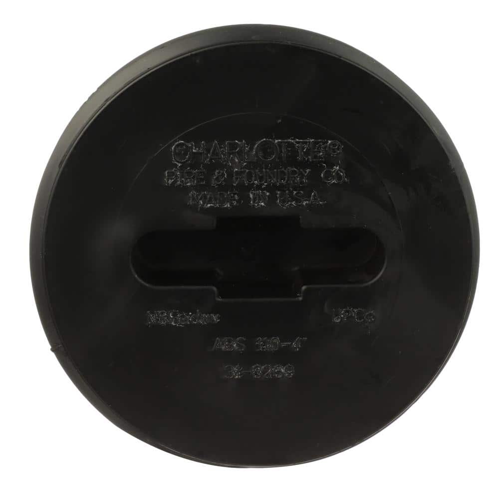 Charlotte Pipe 4 in. ABS DWV Flush Plug (2)