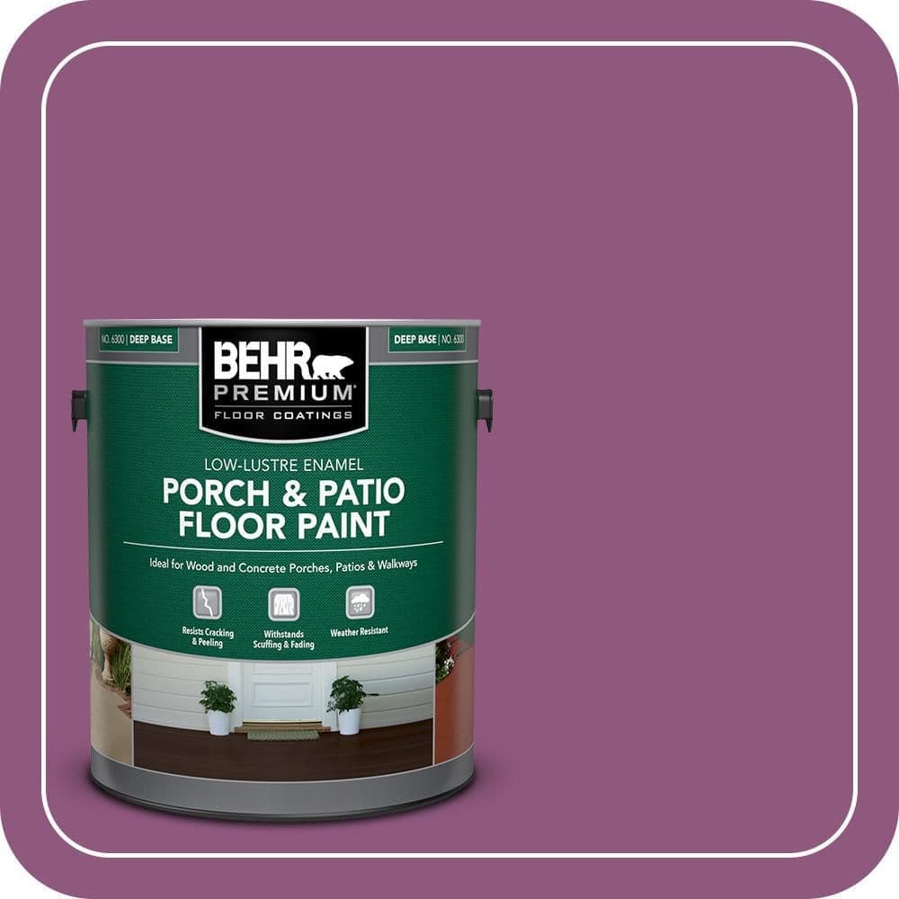 BEHR PREMIUM #PPU1-18 Textured Low-Lustre Enamel Interior/Exterior Porch and Patio Anti-Slip Floor Paint (1)
