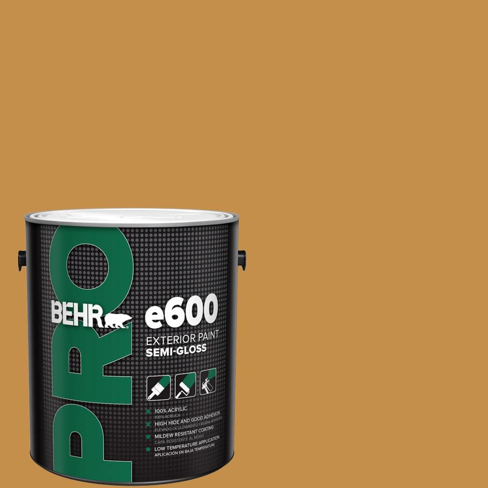 BEHR PRO 1 gal. #310D-6 Light Copper Semi-Gloss Exterior Paint