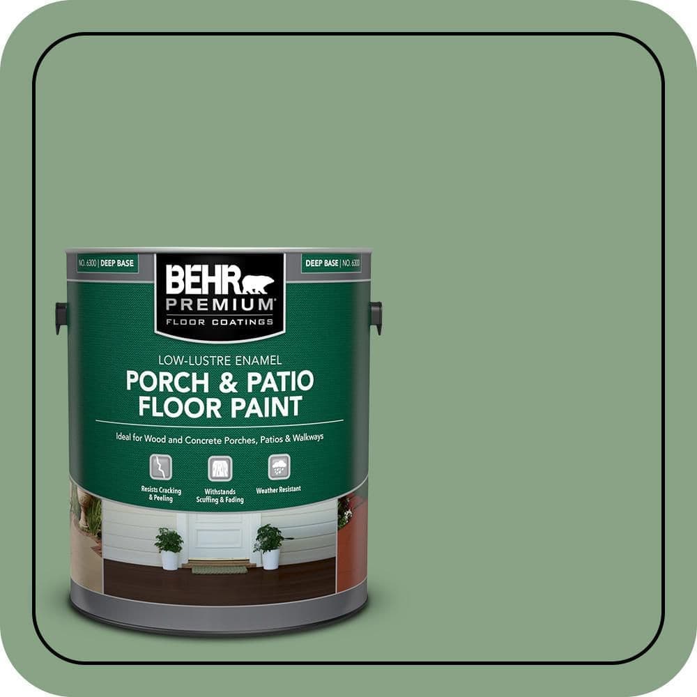 BEHR PREMIUM #S400-5 Textured Low-Lustre Enamel Interior/Exterior Porch and Patio Anti-Slip Floor Paint (1)