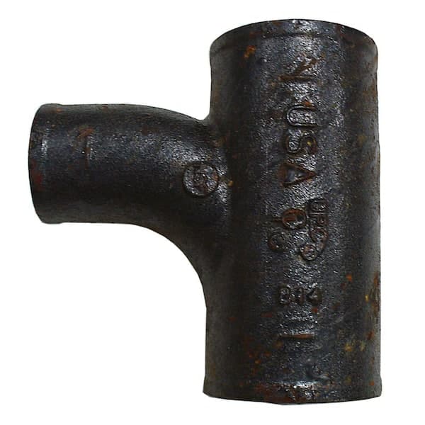 AB and I Foundry 3 in. x 2 in. Cast Iron San Tee (2)