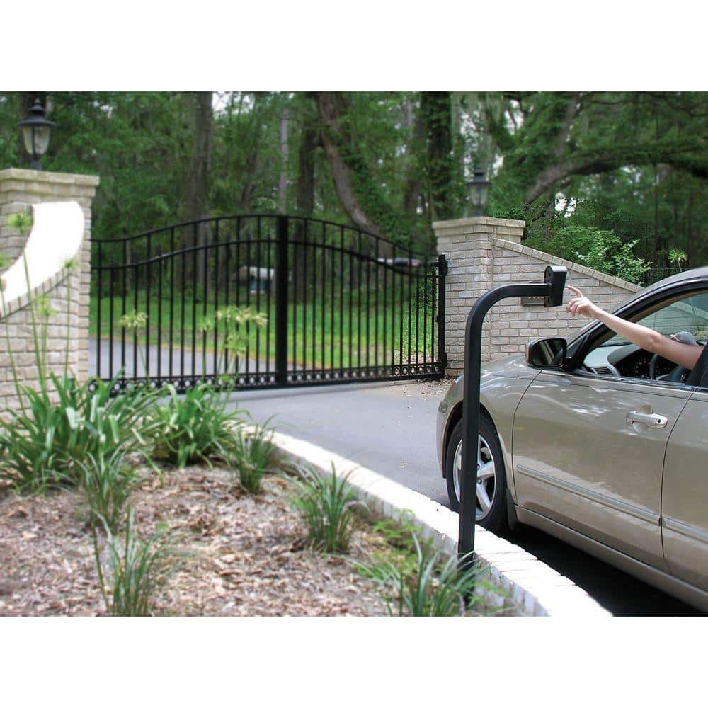 Mighty Mule Digital Keypad Mounting Post for Automatic Driveway Gate Openers (2)