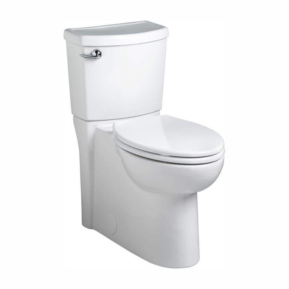 American Standard Cadet 3-Flo Wise 2-Piece 1.28 GPF Single Flush Elongated Toilet in White (3)