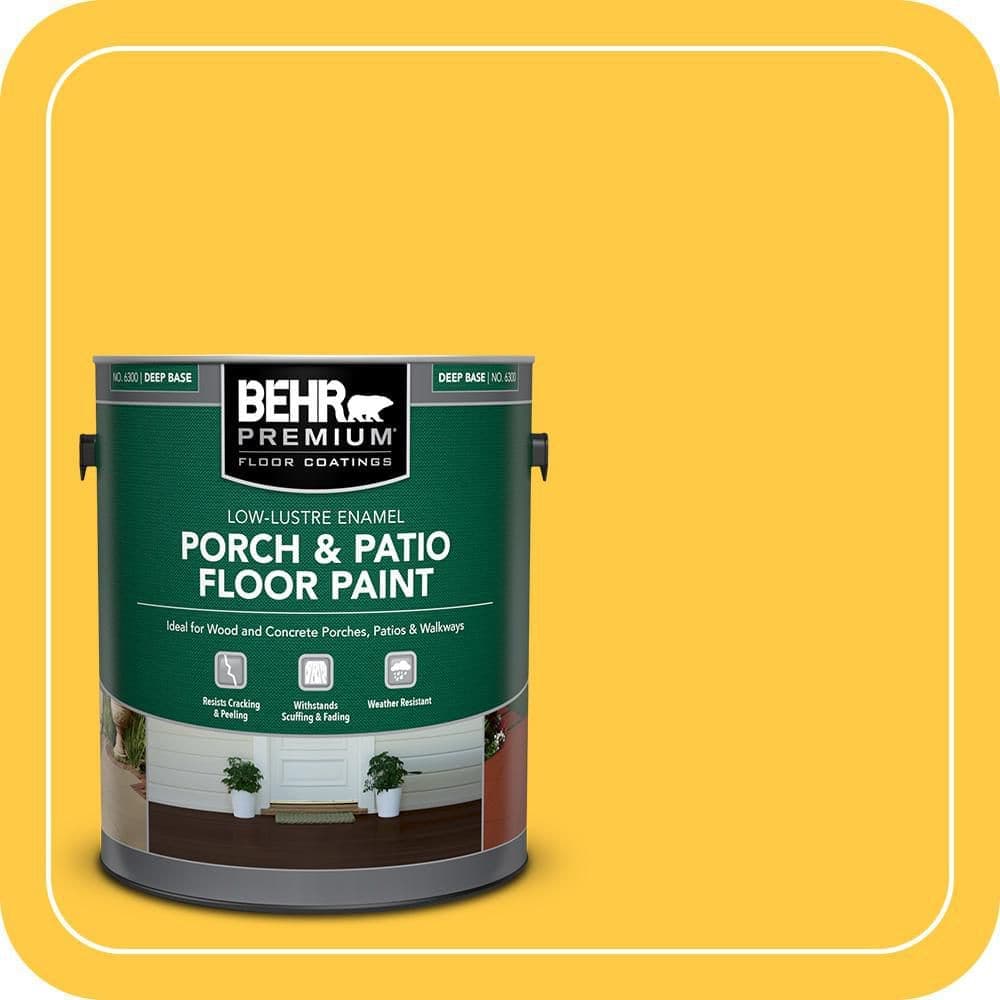 BEHR PREMIUM #P290-6 Low-Lustre Enamel Interior/Exterior Porch and Patio Floor Paint (1)