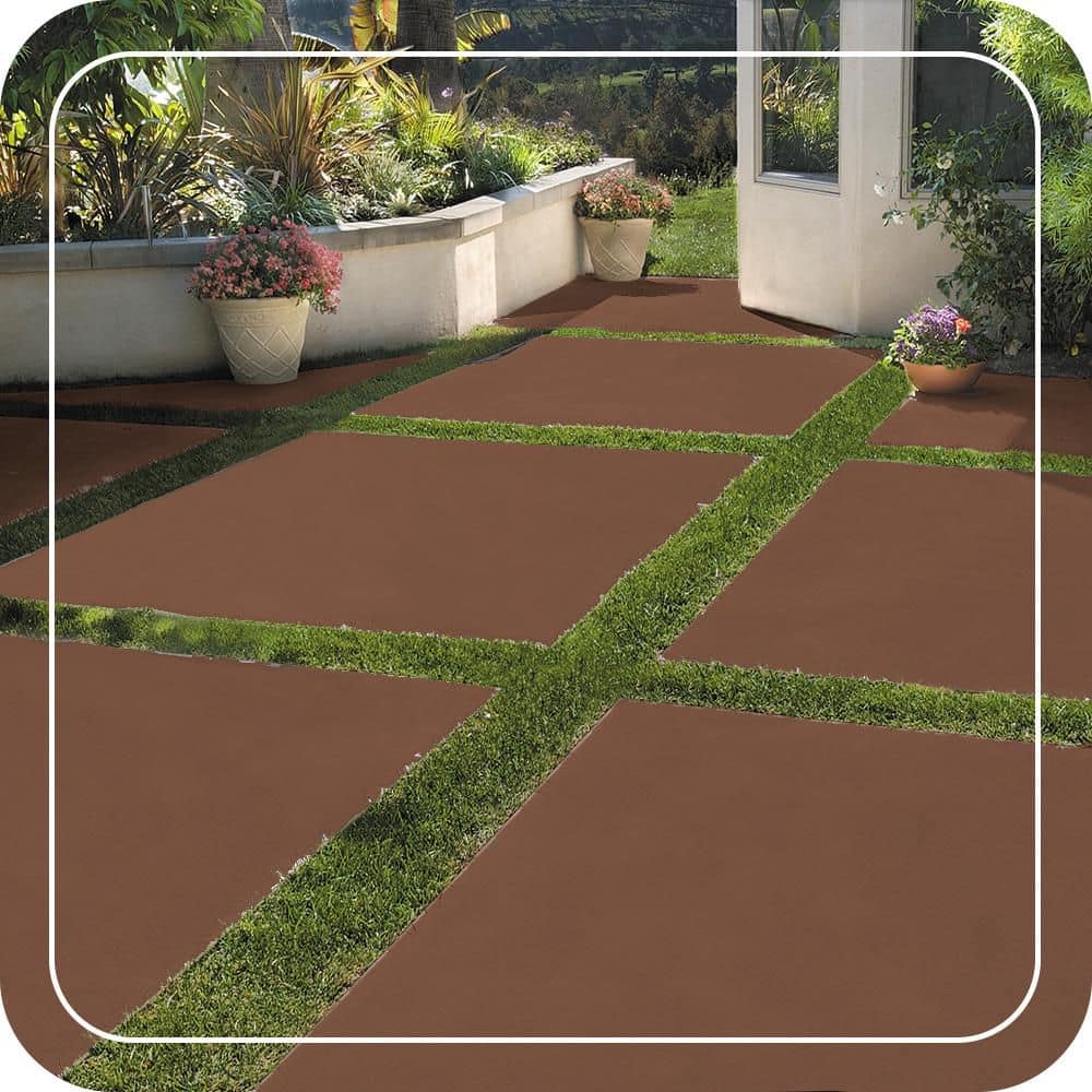 BEHR PREMIUM 1 gal. #PFC-20 Coronado Solid Color Flat Interior/Exterior Concrete Stain (4)