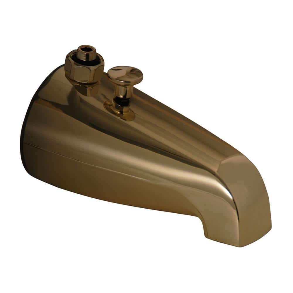 Pegasus Diverter Spout in Polished Brass