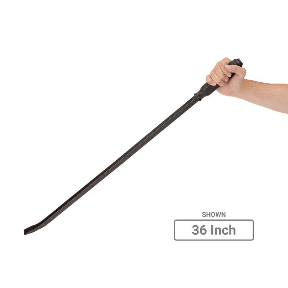 TEKTON 36 and 45 in. Angled End Handled Pry Bar Set (2-Piece) (3)