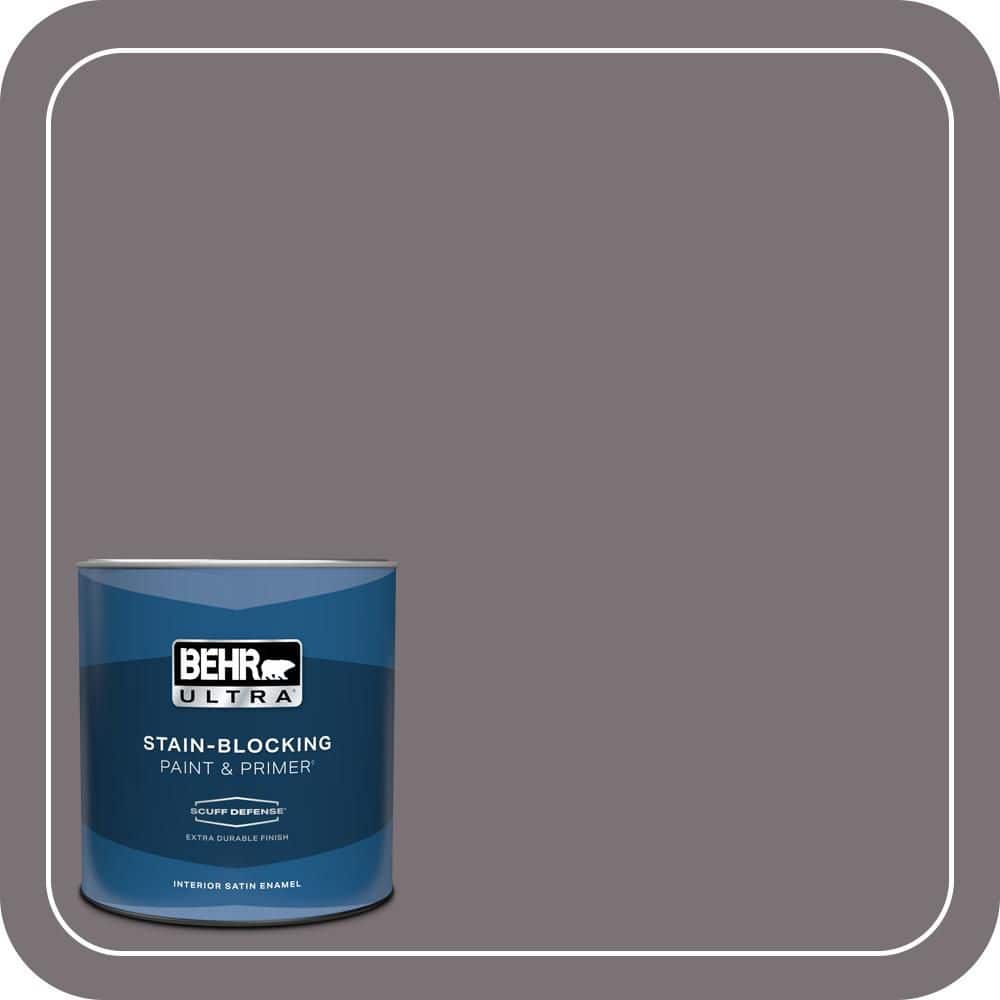 BEHR ULTRA 1 qt. #PPU17-18 Echo Extra Durable Satin Enamel Interior Paint & Primer