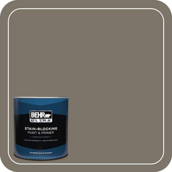 BEHR ULTRA 1 qt. #QE-38 Rooftop Garden Satin Enamel Exterior Paint & Primer (2)