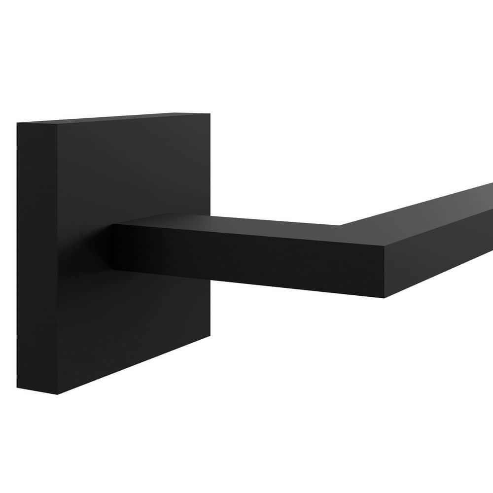ZLINE Kitchen and Bath Palisades 24 in. Wall Mounted Towel Bar in Matte Black (3)