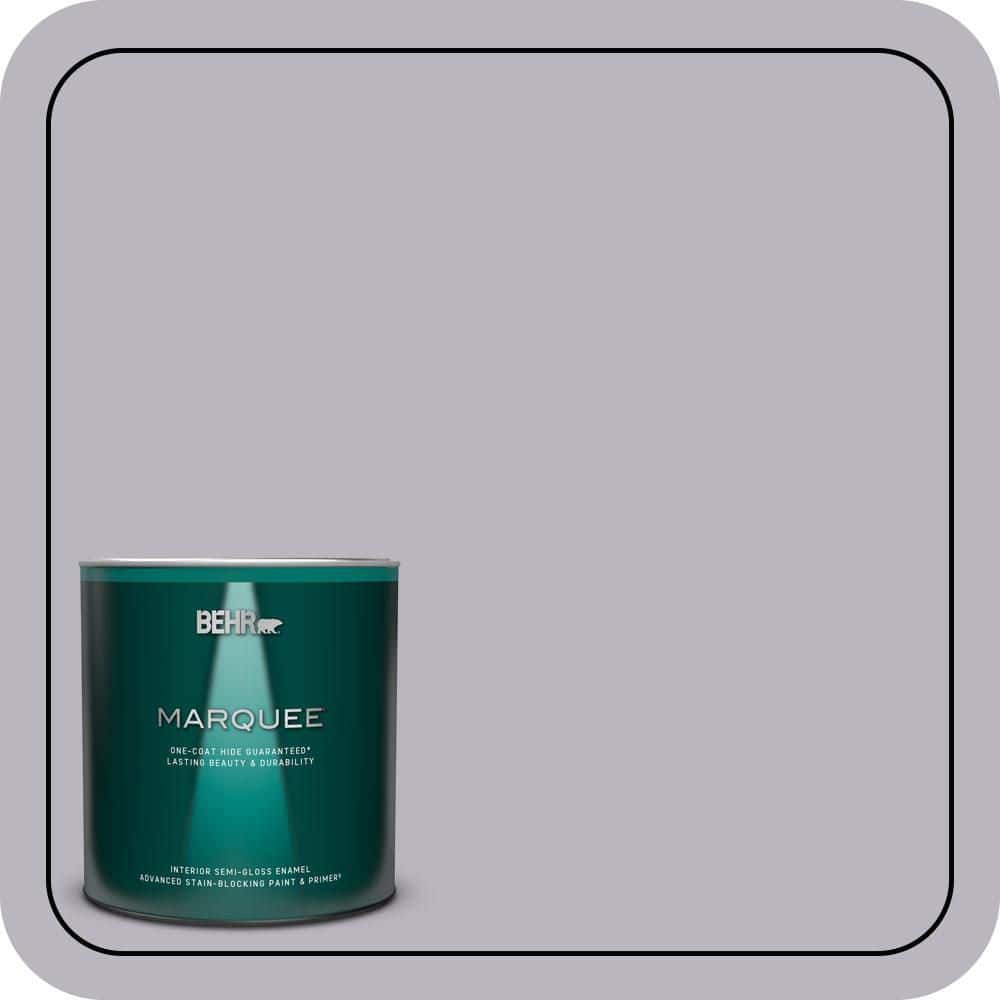 BEHR MARQUEE 1 qt. #N550-3 Best in Show One-Coat Hide Semi-Gloss Enamel Interior Paint & Primer