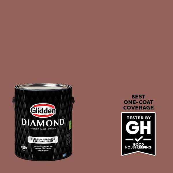 Glidden Diamond 1 gal. PPG1059-6 Canyon Stone Eggshell Interior Paint with Primer (2)