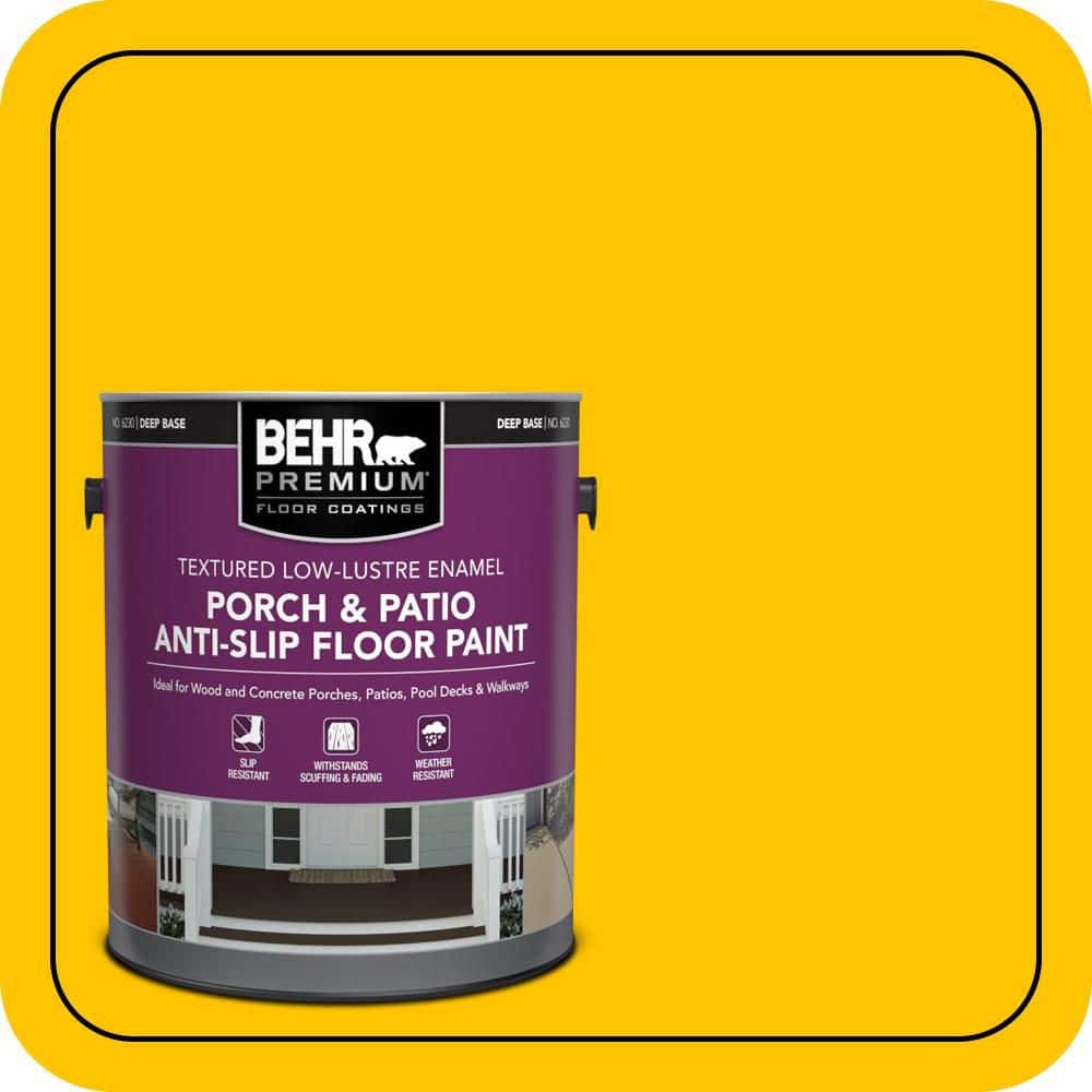 BEHR PREMIUM #S-G-370 Textured Low-Lustre Enamel Interior/Exterior Porch and Patio Anti-Slip Floor Paint (1)
