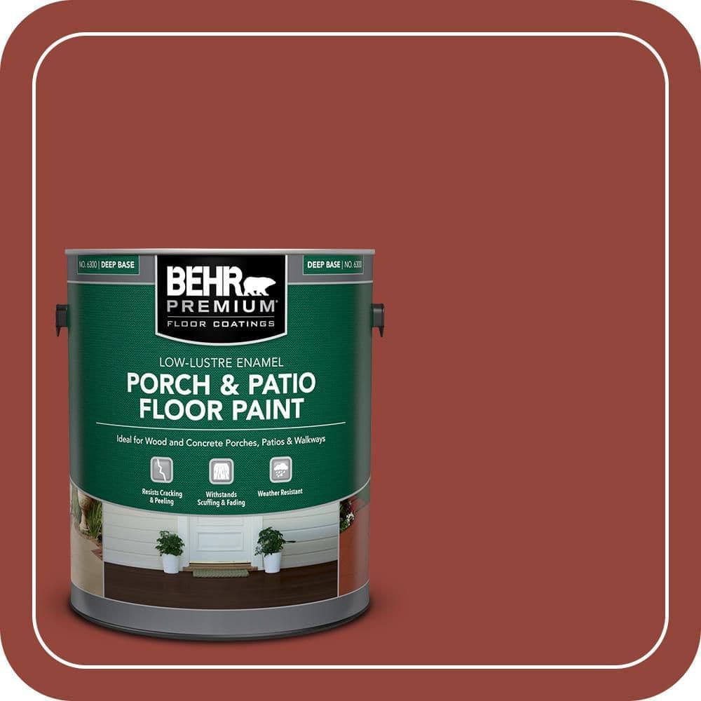 BEHR PREMIUM #190D-7 Low-Lustre Enamel Interior/Exterior Porch and Patio Floor Paint (1)