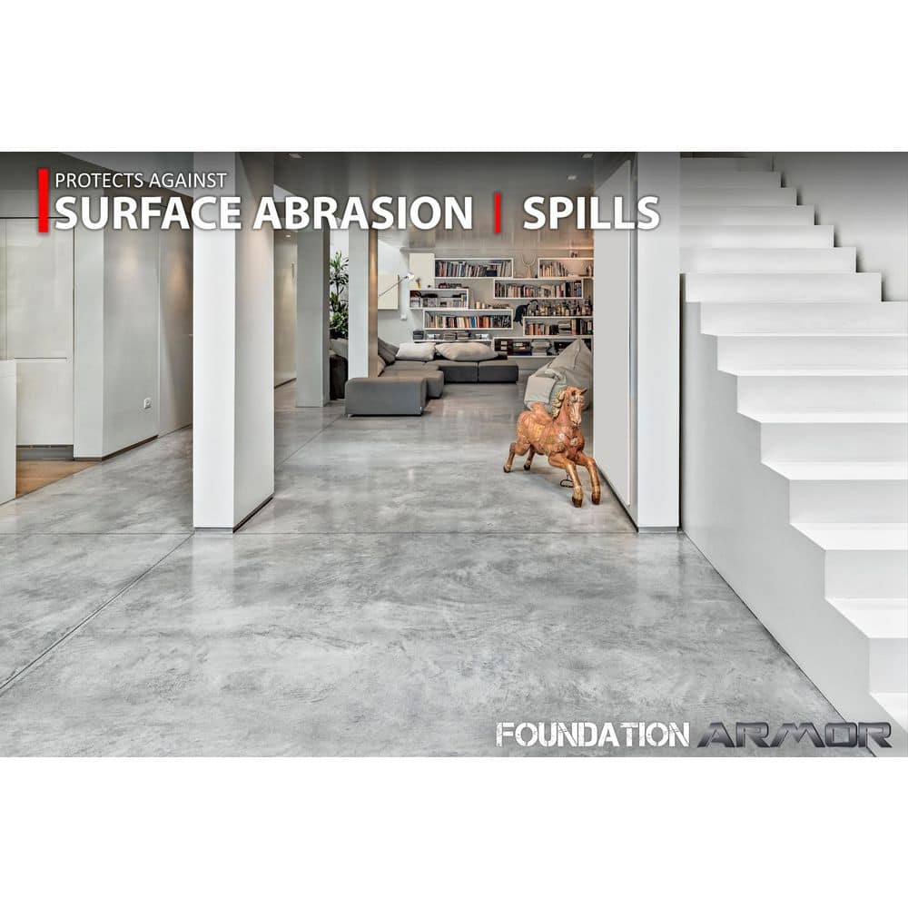 Foundation Armor Armor Wax-Gloss 5 Gal. High Gloss Water Based Concrete Floor Wax (3)