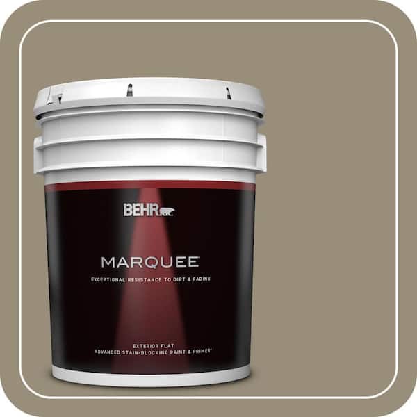 BEHR MARQUEE 5 gal. #MQ6-29 Lost Canyon Flat Exterior Paint & Primer (2)