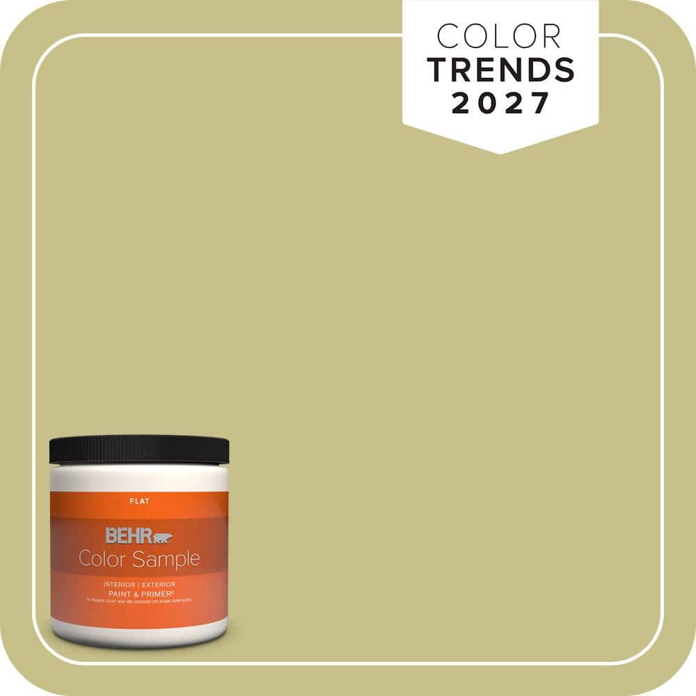 BEHR PREMIUM PLUS #PPU9-11 Wheat Grass Enamel Low Odor & Primer (1)