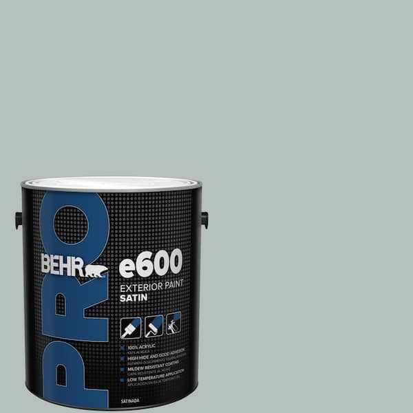 BEHR PRO 1 gal. #720E-3 Rocky Mountain Sky Satin Exterior Paint (2)