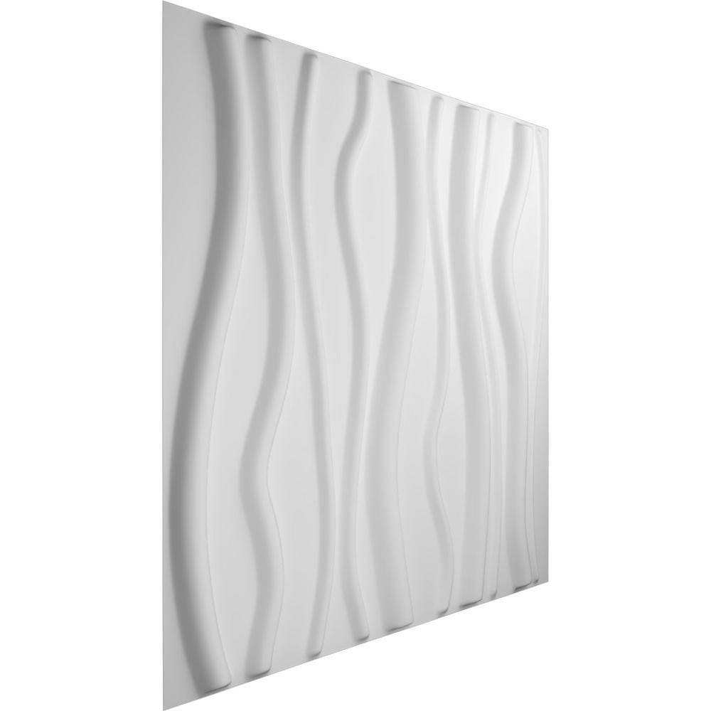 Ekena Millwork 19 5/8"W x 19 5/8"H Jackson EnduraWall Decorative 3D Wall Panel Covers Sq. for Sq. Ft.) (3)