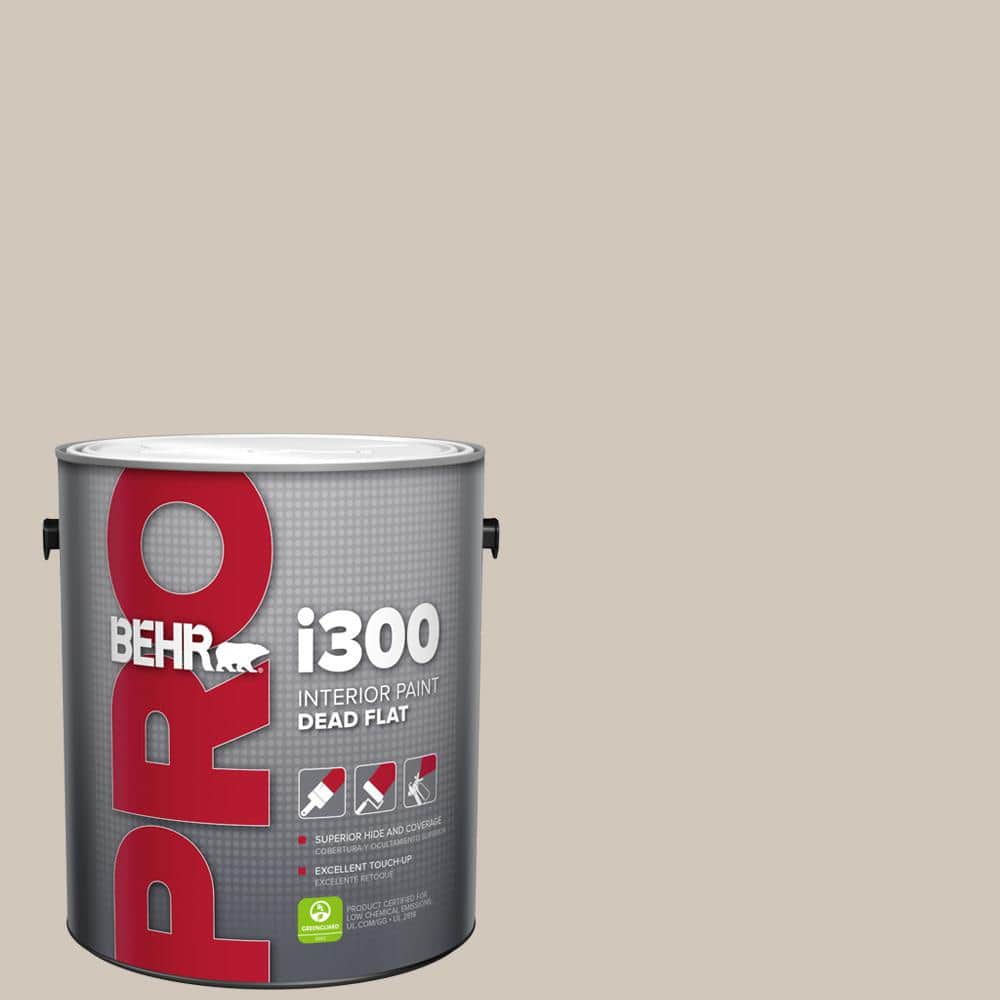 BEHR PRO 1 gal. #N210-2 Cappuccino Froth Dead Flat Interior Paint