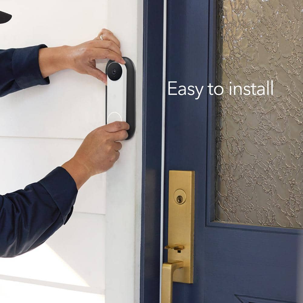 Wasserstein Wall Plate for Google Nest Doorbell (Wired, 2nd Gen) - Made for Google Nest (2)