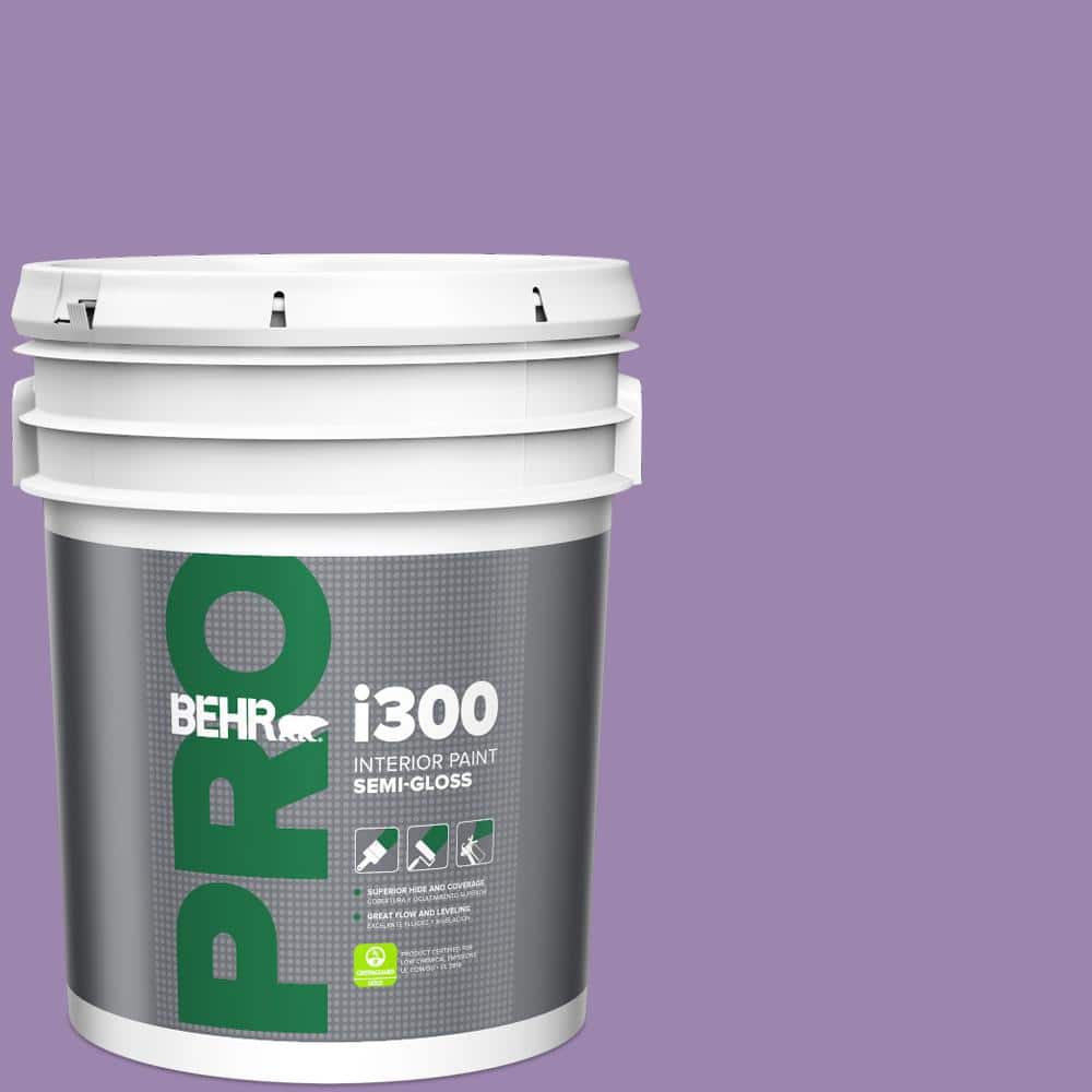 BEHR PRO 5 gal. #M570-5 Celeb City Semi-Gloss Interior Paint