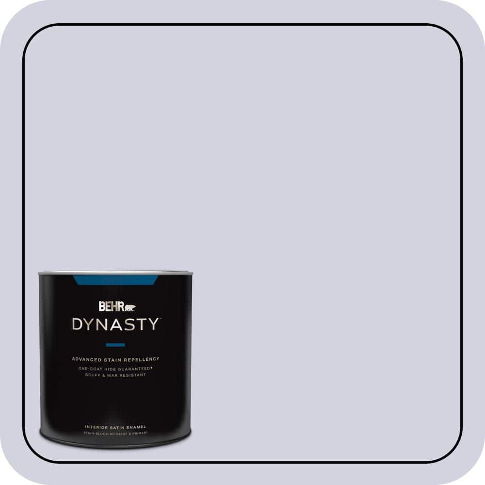 BEHR DYNASTY 1 qt. #S560-1 Courteous Satin Enamel Interior Stain-Blocking Paint and Primer