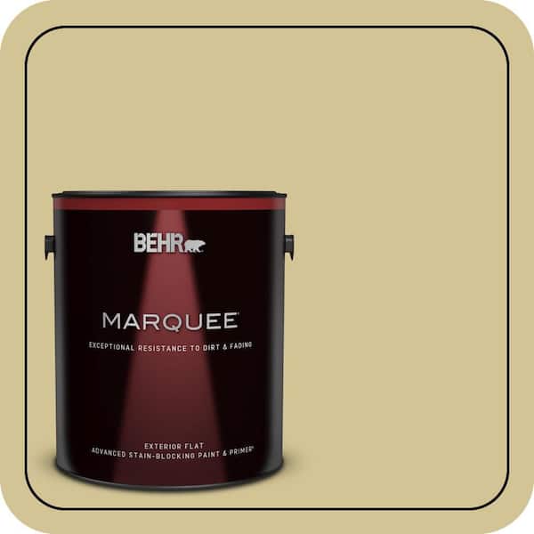 BEHR PREMIUM PLUS #M310-4 Almondine Flat Low Odor & Primer (4)