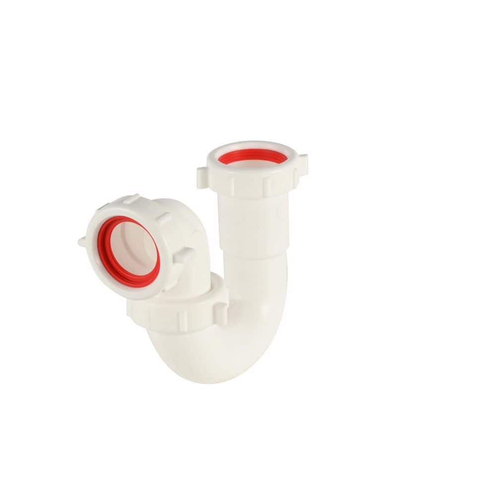 Everbilt 1-1/2 in. Trap J-Bend Kit w/ PVC Elbows Rubber (3)