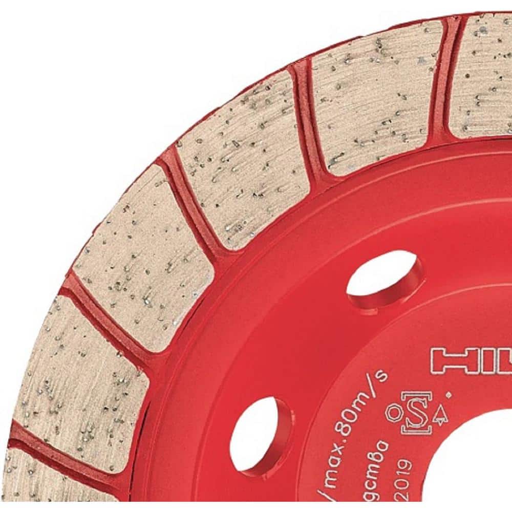 Hilti 5 in. x 5/8-11 in. Threaded Arbor SP Turbo Diamond Cup Wheel for Angle Grinders (2)