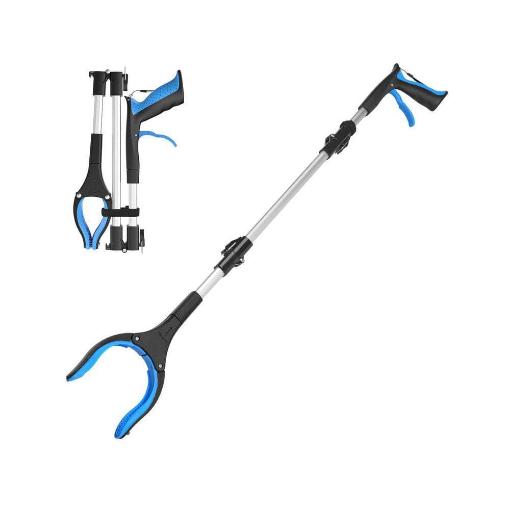 Justincity Heavy Duty 36 in. Foldable Reacher Grabber Tool with 360° Rotating Anti-Slip Jaw Magnetic Tip for Seniors (1)