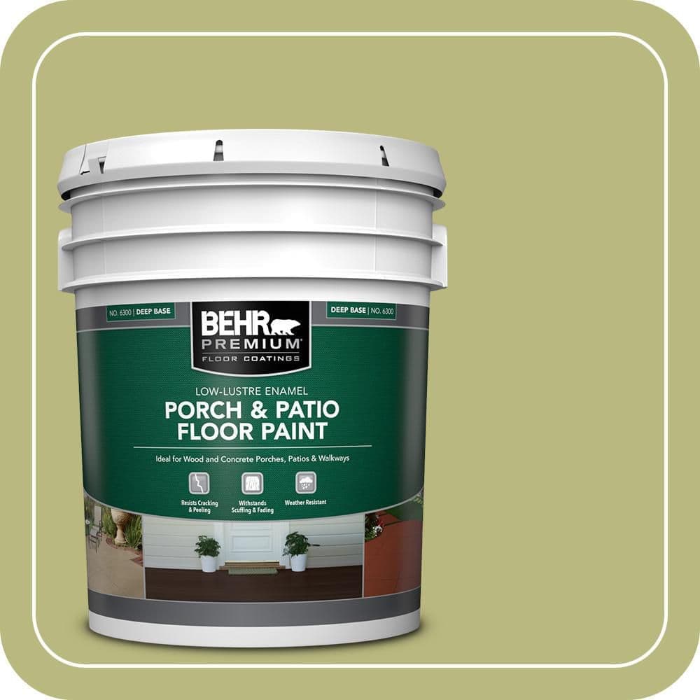 BEHR PREMIUM #400D-5 Textured Low-Lustre Enamel Interior/Exterior Porch and Patio Anti-Slip Floor Paint (1)