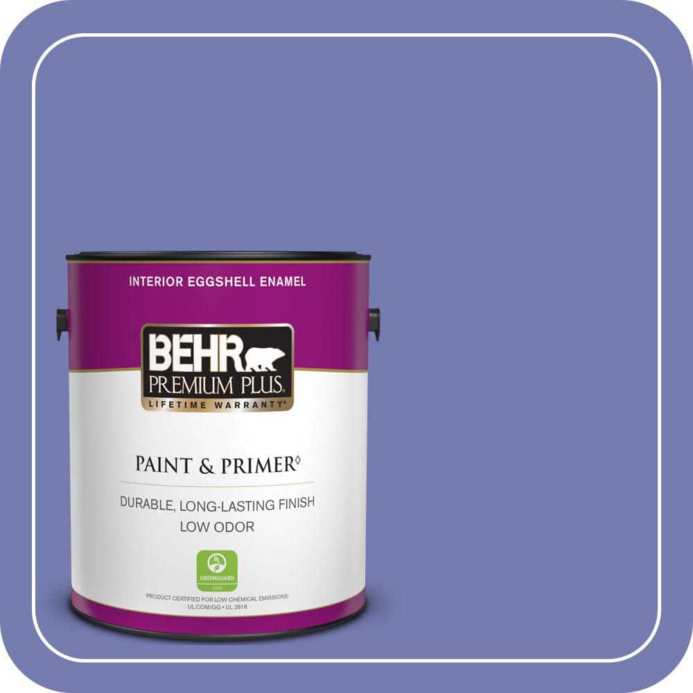 BEHR PREMIUM PLUS 1 gal. #620B-6 Magic Moment Eggshell Enamel Low Odor Interior Paint & Primer