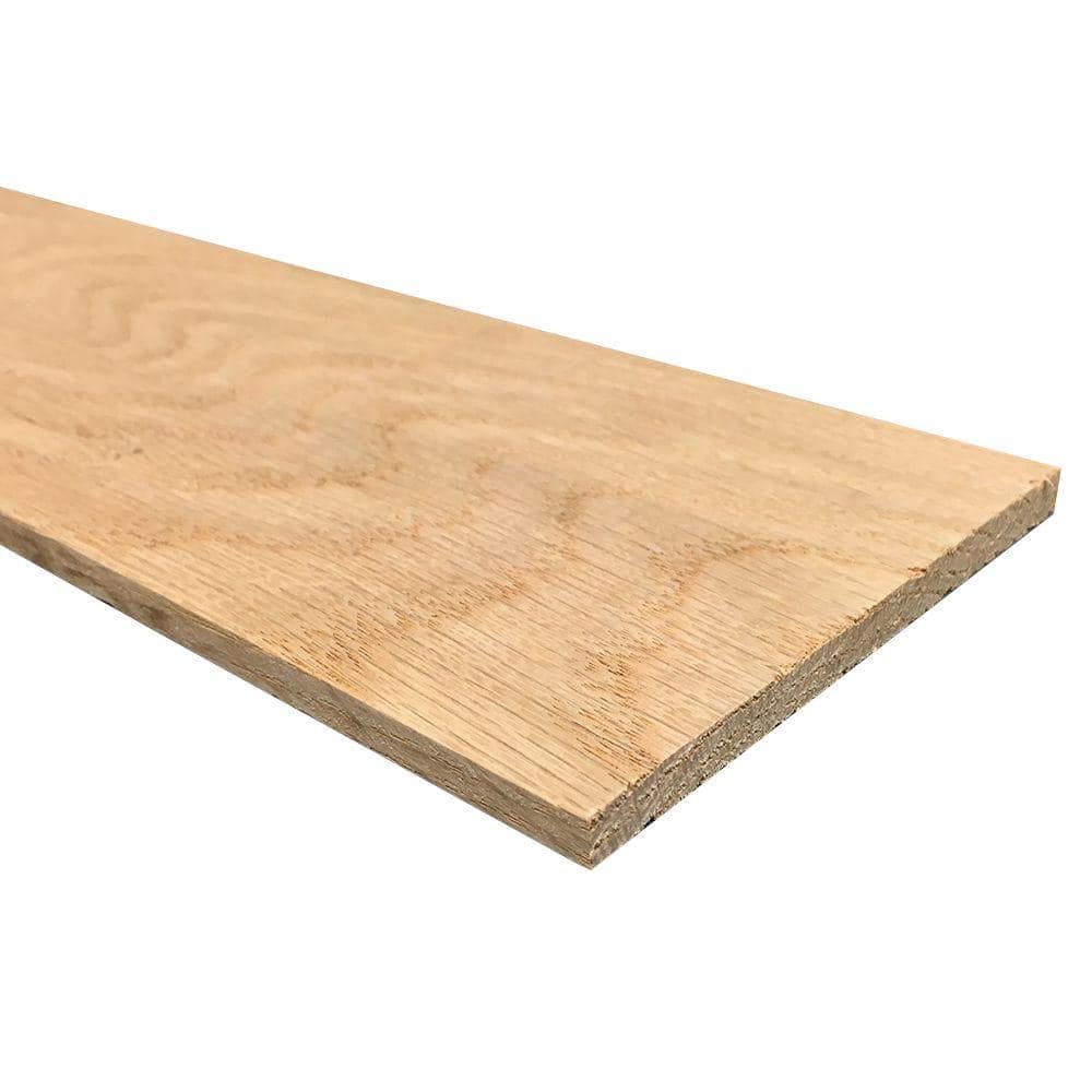 Weaber 1/4 in. x 4 in. x 3 ft. S4S Oak Board