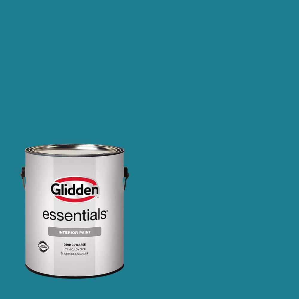 Glidden Essentials 1 gal. PPG1150-6 Bermuda Semi-Gloss Interior Paint