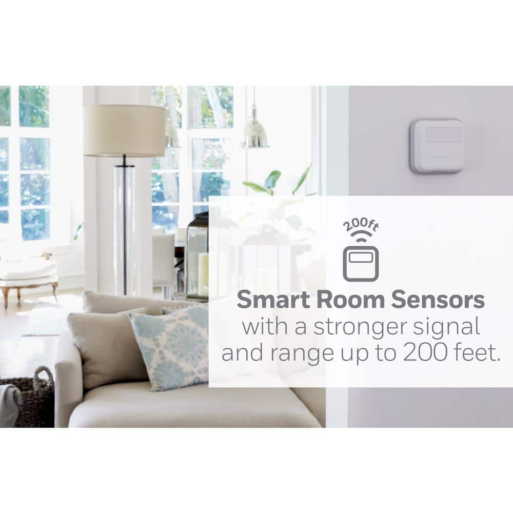 Honeywell Home Wi-Fi Thermostat Smart Room Sensor, Tamper Resistant and Energy Star Certified (3)