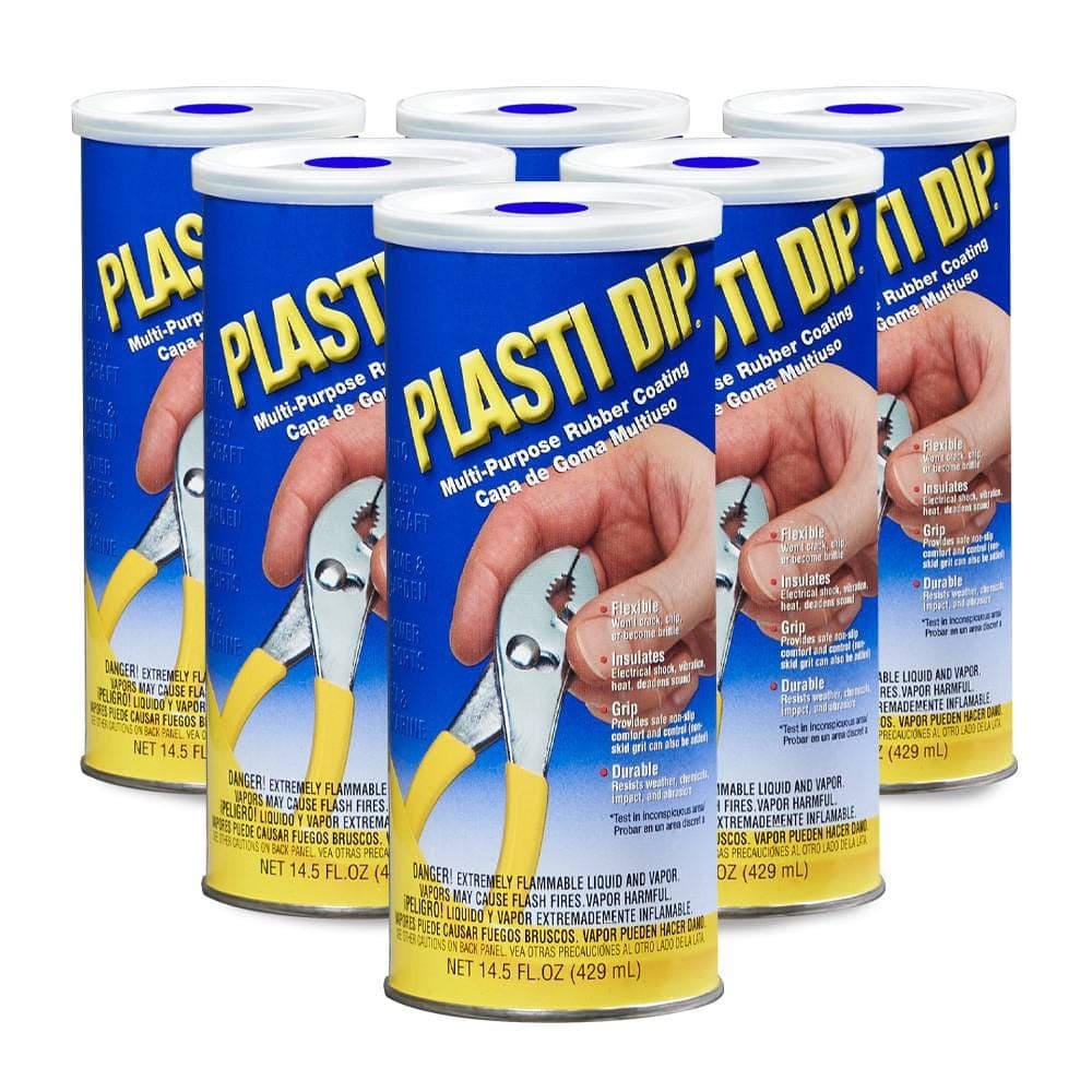 14.5 oz. Blue Plasti Dip (6-pack)