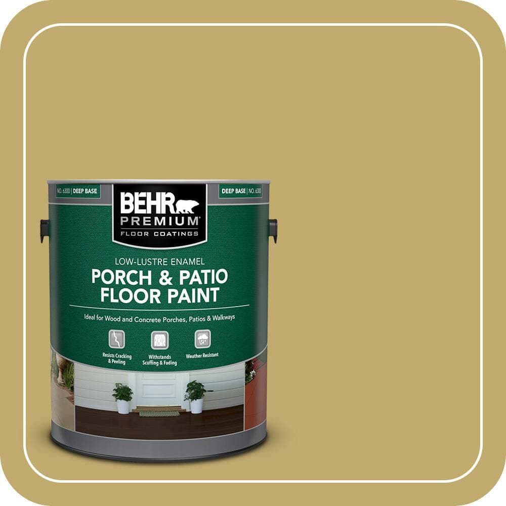 BEHR PREMIUM #M310-5 Textured Low-Lustre Enamel Interior/Exterior Porch and Patio Anti-Slip Floor Paint (1)