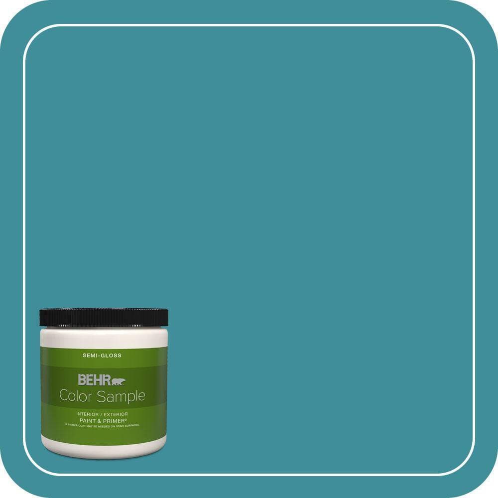 BEHR PREMIUM PLUS #MQ6-34 Prophetic Sea Flat & Primer (1)