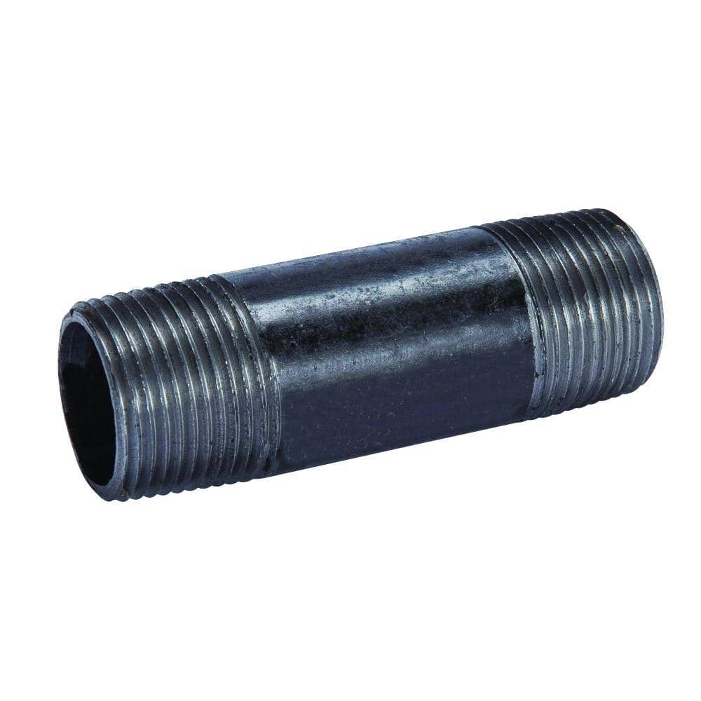 Southland 1-1/4 in. x 10 in. Black Steel Schedule 40 Nipple