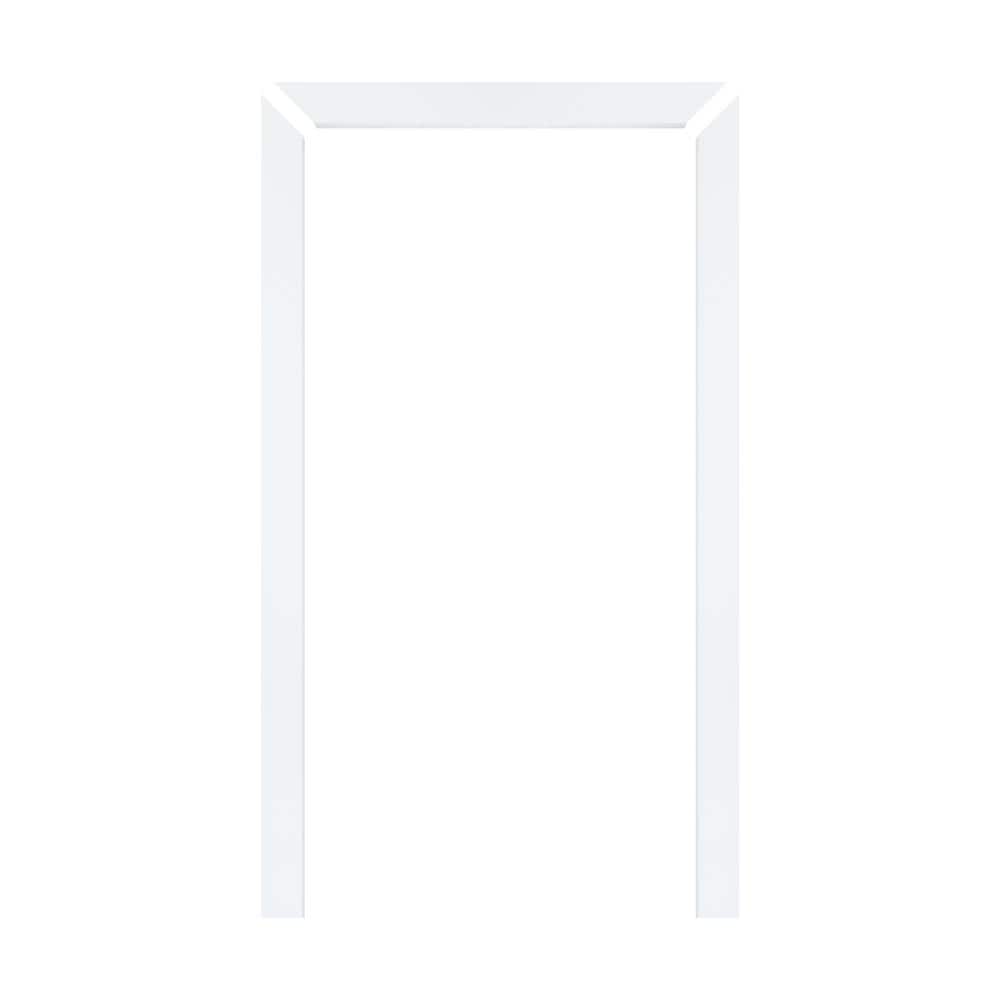 RESO RT 251 5/8 D in. x 2-1/2 W x 84 L in. Primed Pine Wood Finger-Joined Moliding Casing for 28 in. Door One Side (2)