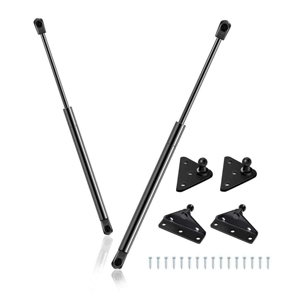 Wudkey 20 in. Universal Gas Strut Spring with Mounting Bracket, Shock Lift Support for RV Bed Storage, Boat Hatch (2-Pack)