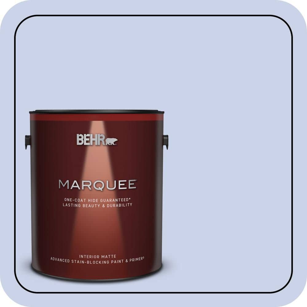 BEHR MARQUEE 1 gal. #600A-2 Lazy Sunday Matte Interior Paint & Primer