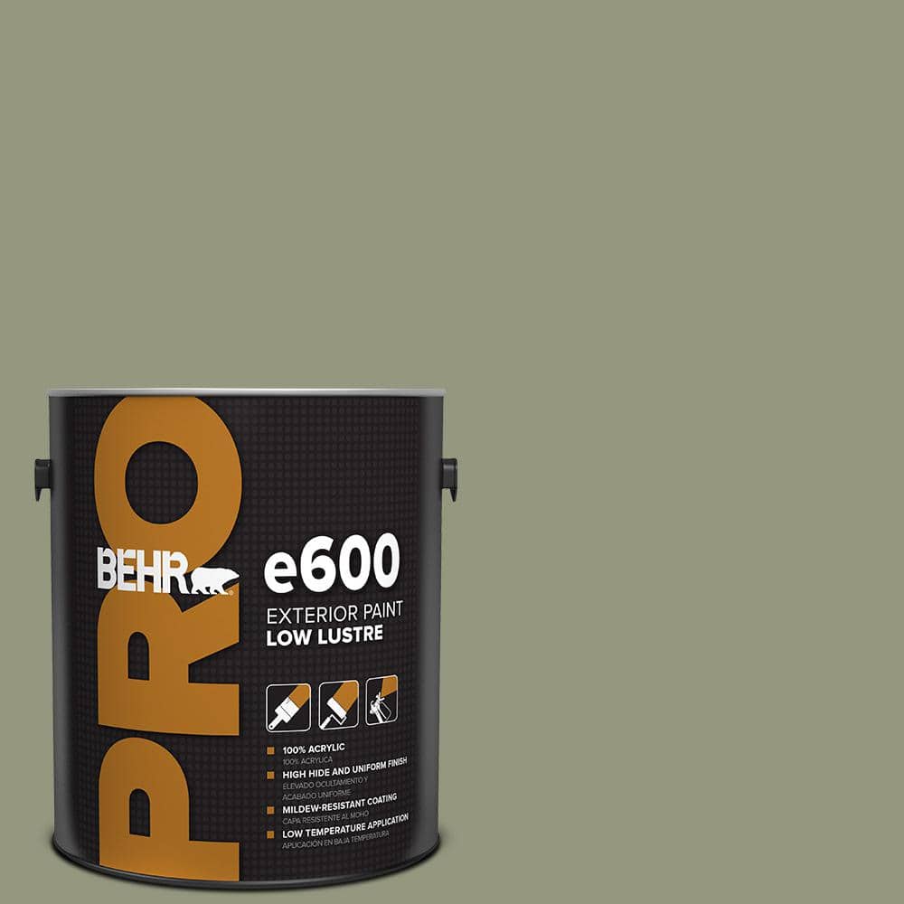 BEHR PRO 1 gal. #S380-5 Milkweed Pod Low Luster Exterior Paint
